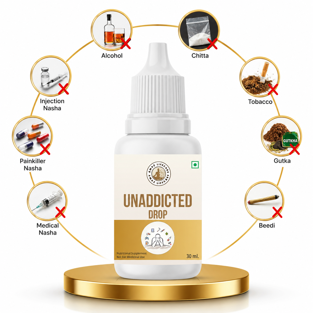 UNADDICTED Drop